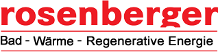 Logo of rosenberger Bad • Wärme • Regenerative Energie Inh. Eckhard Rosenberger
