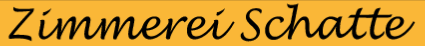 Logo of Zimmerei Schatte