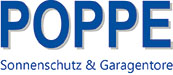 Logo of POPPE Sonnenschutz & Garagentore