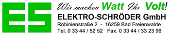 Logo of ES - Elektro Schröder GmbH