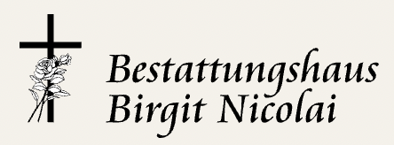 Logo of Bestattungshaus Birgit Nicolai