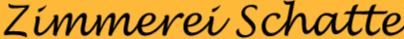 Logo of Zimmerei Schatte