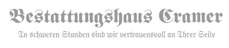 Logo of Bestattungshaus Cramer