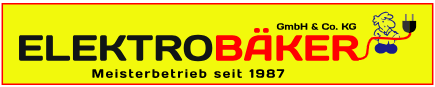 Logo of Elektro Bäker GmbH & Co. KG
