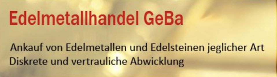 Logo of Edelmetallhandel GeBa e.K.