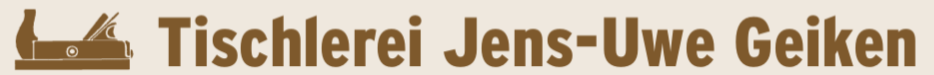 Logo of Jens-Uwe Geiken Tischlerei