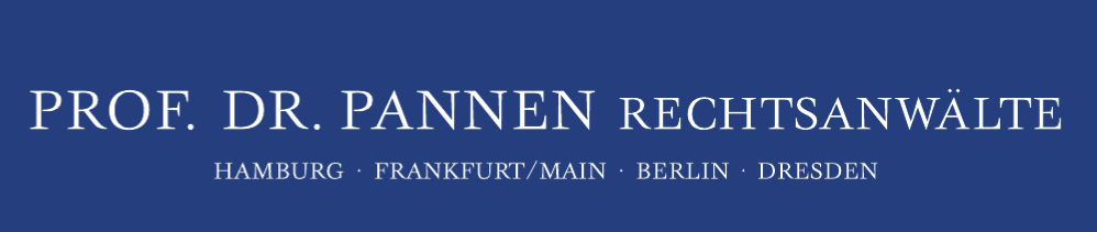 Logo of Prof. Dr. Pannen Rechtsanwalt für Insolvenzrecht Hamburg