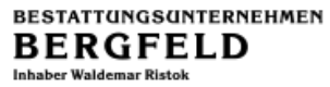 Logo of Tischlerei Bergfeld Inh. Waldemar Ristok