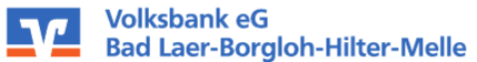 Logo of Volksbank eG Bad Laer-Borgloh-Hilter-Melle, Filiale Melle