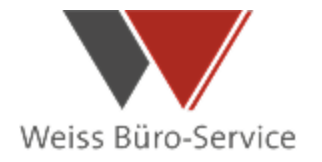 Logo of Weiss Büro-Service GmbH