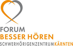 Logo of Forum besser HÖREN - Schwerhörigenzentrum Kärnten; TAB - Technische Assistenz und Beratung