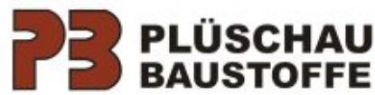 Logo of Plüschau Baustoffe, Inhaber Nicolai Plüschau e. K.