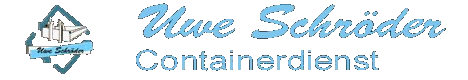 Logo of Schröder Uwe Containerdienst