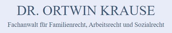 Logo of DR. ORTWIN KRAUSE - Fachanwalt für Familienrecht, Arbeitsrecht und Sozialrecht